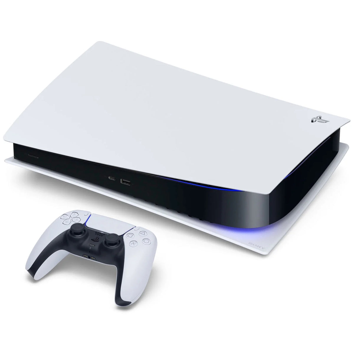 Playstation 5 Disc Version Console with White Controller W86115