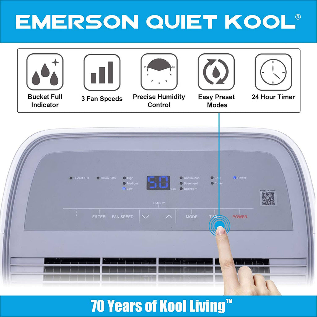 50 Pint Portable Home Dehumidifier L680