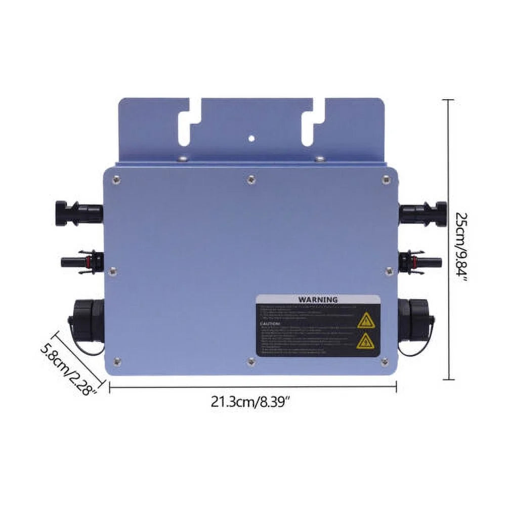 600W 110V Solar Micro Inverter Grid Tie MPPT Pure Sine Wave Waterproof J9410