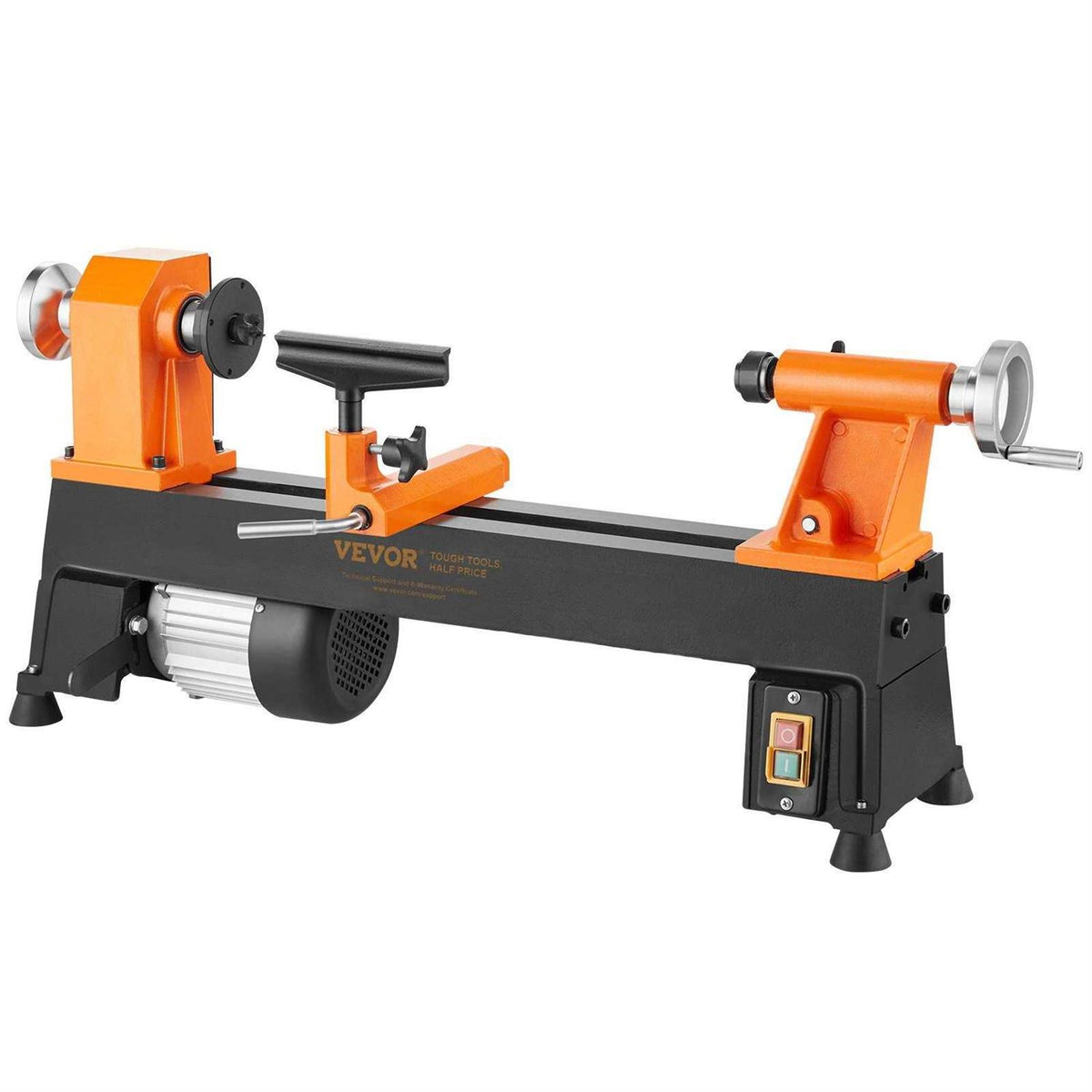 10 in x 18 in 0.5 HP Wood Lathe D358