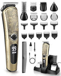 Waterproof Cordless Beard Trimmer Grooming Kit G473595