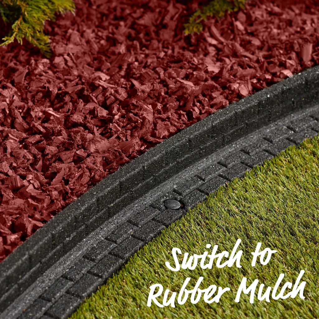 Red Rubber Mulch 75 cu ft S227