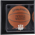 Black Framed Wall-Mounted Basketball Display Case C494699