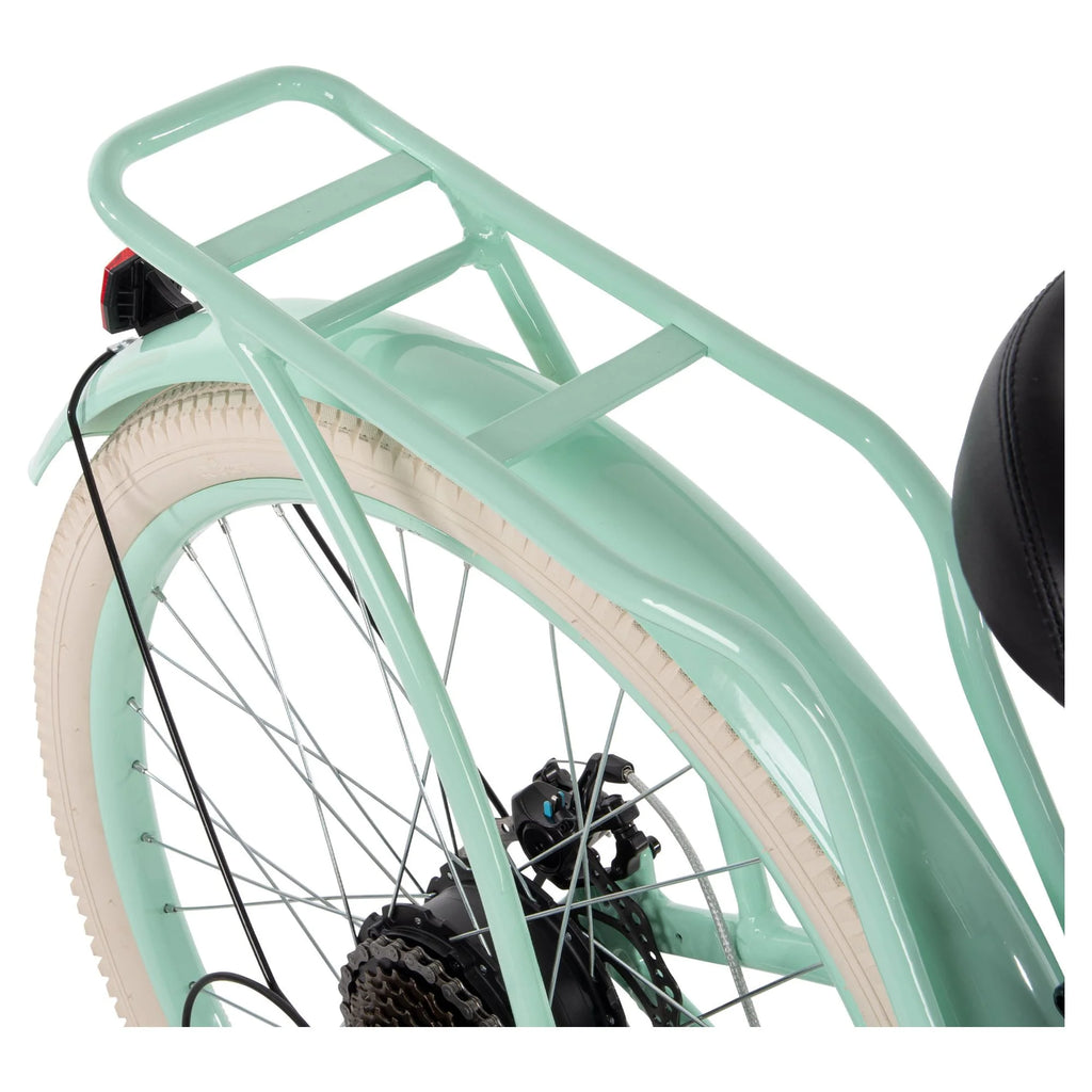 26-in 7-Spd Electric Cruiser Bike Q888740