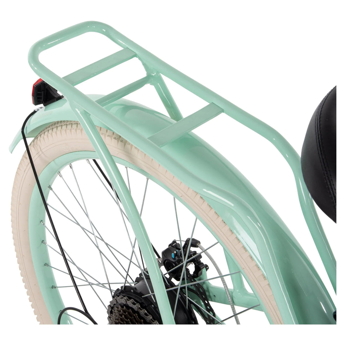 26-in 7-Spd Electric Cruiser Bike Q888740