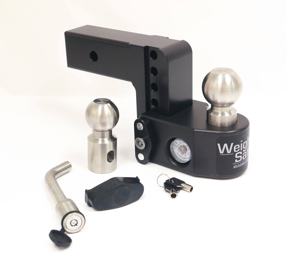 Adjustable Ball Mount and Hitch Pin with 2.5 Drop G779570