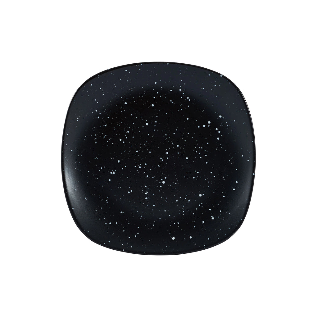 12-piece Black Speckle Stoneware Dinnerware Set K728