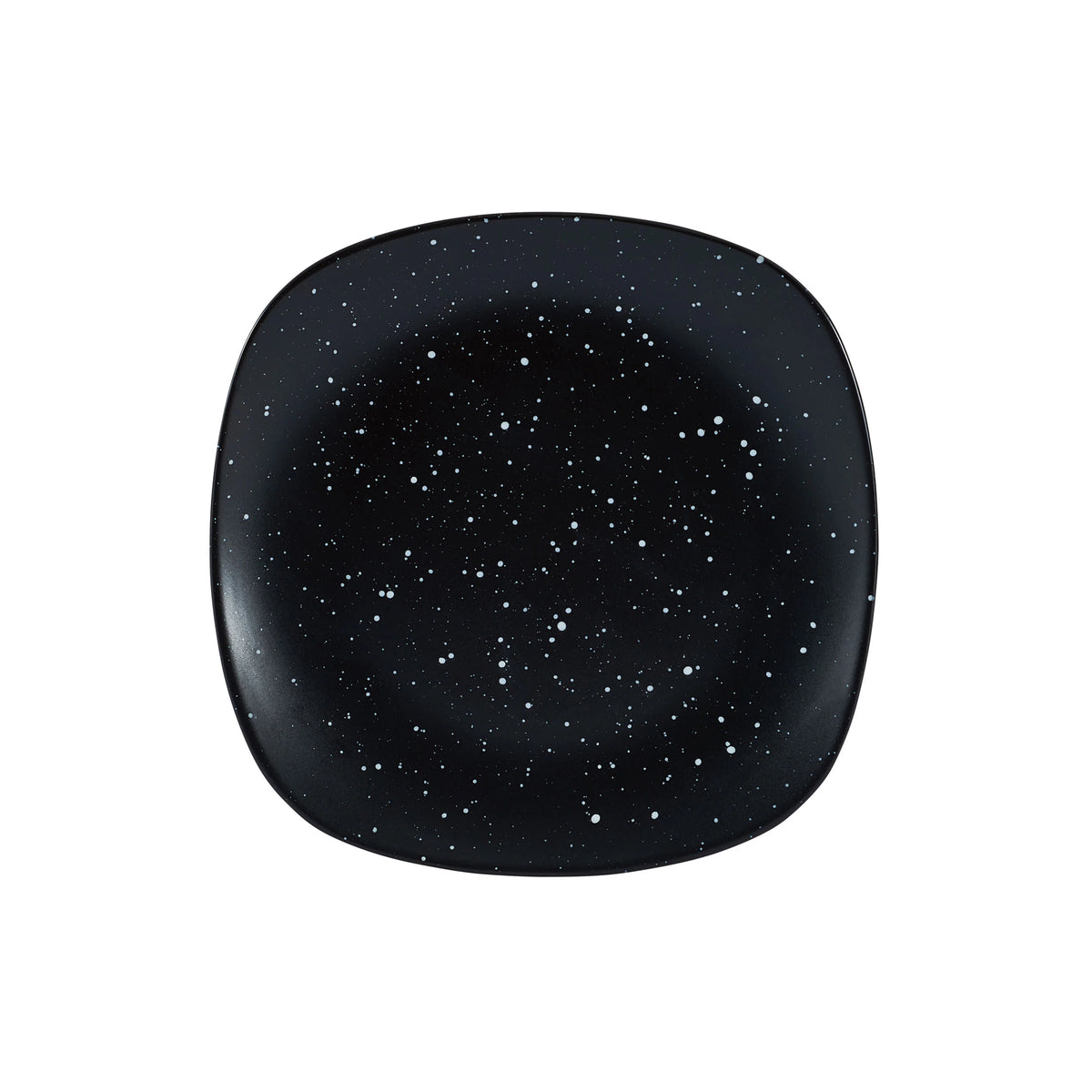 12-piece Black Speckle Stoneware Dinnerware Set K728