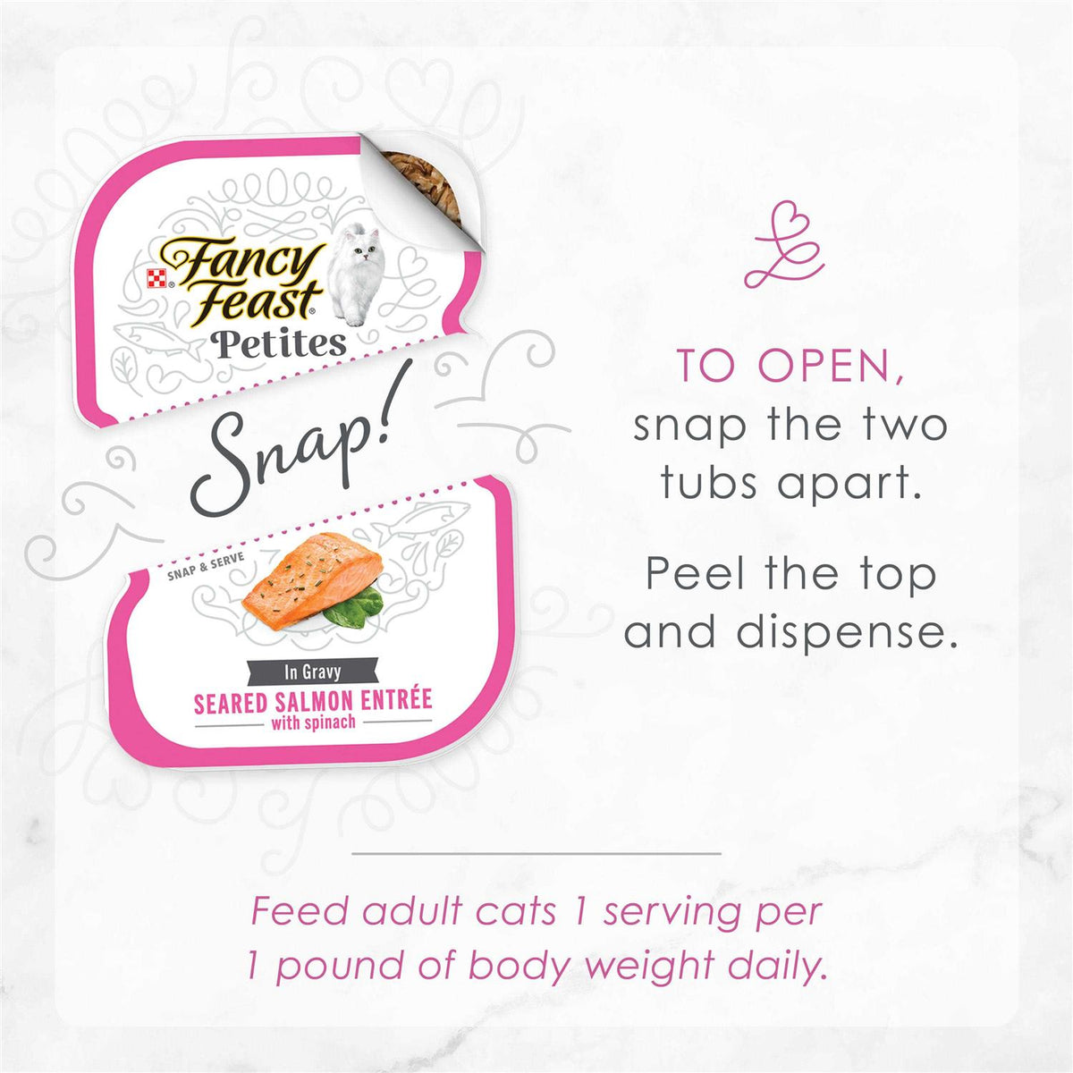 Seared Salmon with Spinach Gravy Wet Cat Food E405