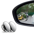 2 Pack Car Blind Spot Mirror with 9D Glass, 360° Adjustable (Black) X2272