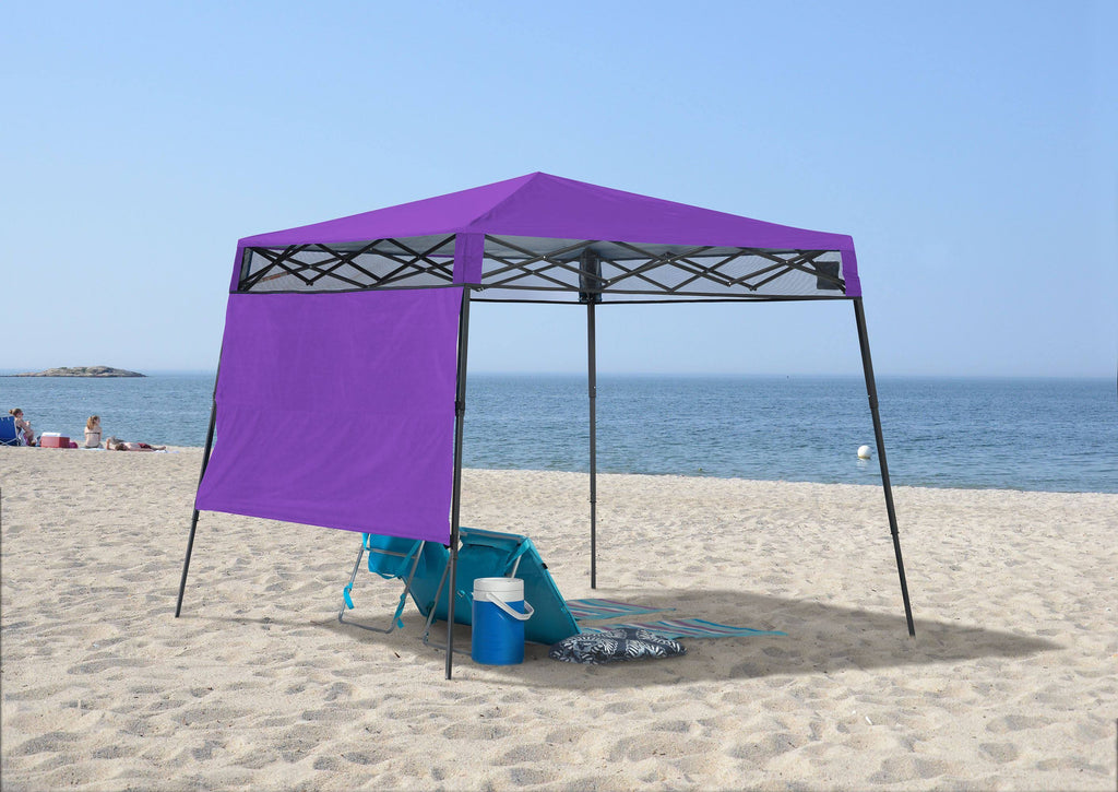 Purple Slant Leg Canopy J76455