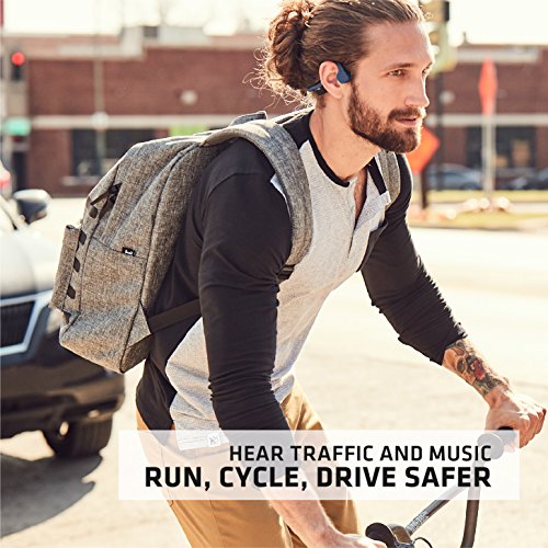 Slate Grey Bone Conduction Wireless Bluetooth Headphones A318489
