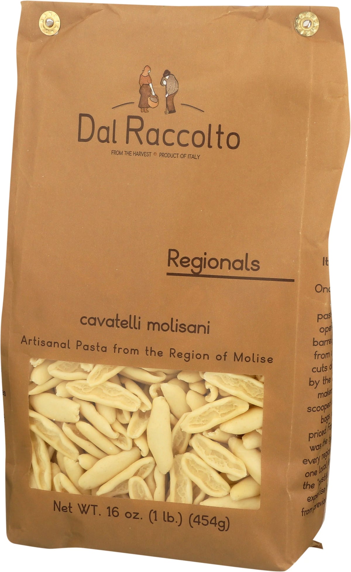 Cavatelli Molisani Italian Pasta, 1.0 Pound Bag (4 Pack) F38371