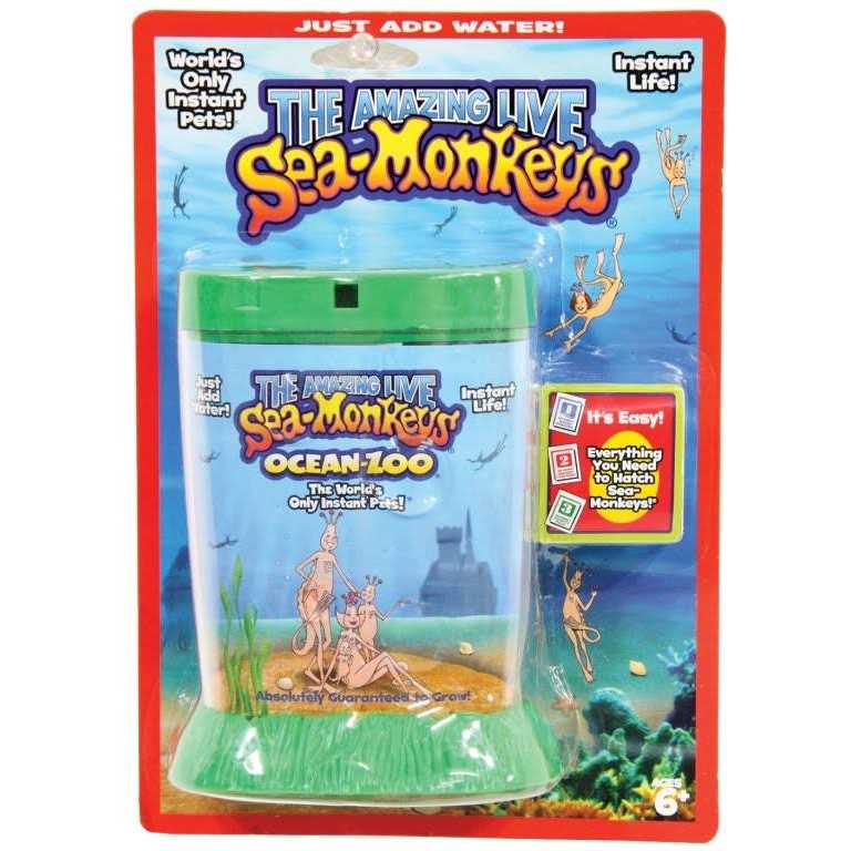 Sea Monkeys Ocean Zoo Deluxe Kit Set L299289