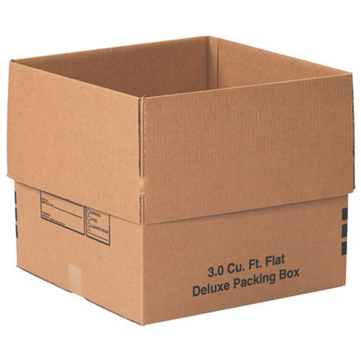 12 Medium Cardboard Moving Boxes 18x18x16 Y900607