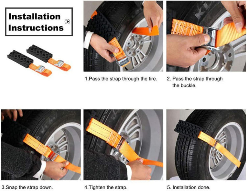 Tire Traction Device Set of 2 V515679