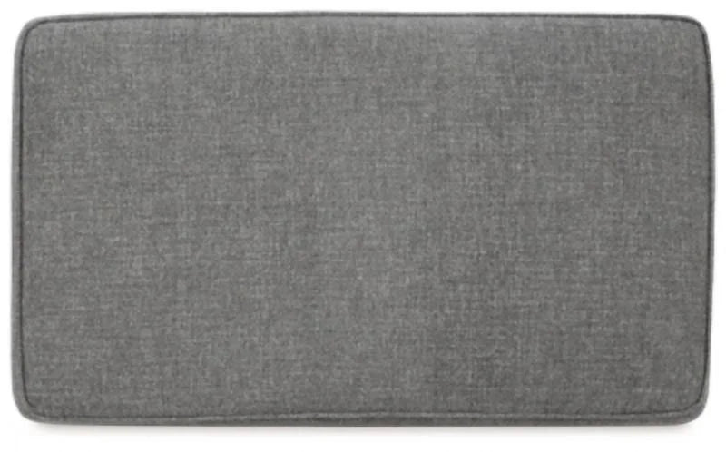 Chenille Smoke Ottoman O9566