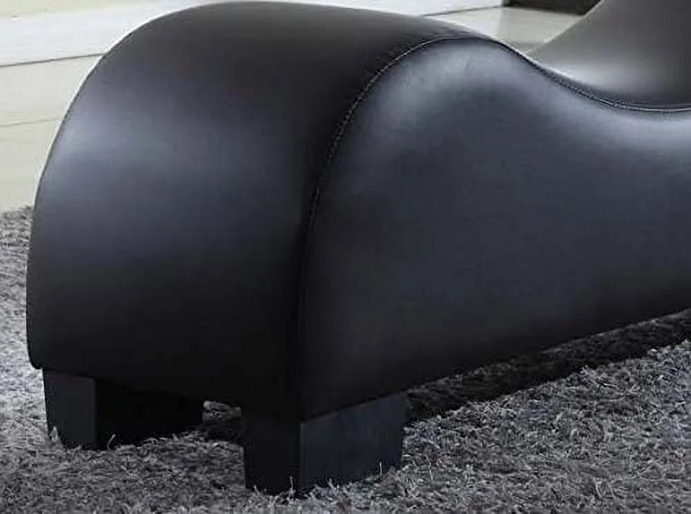 Faux Leather Yoga Stretch Relaxation Chaise C88998