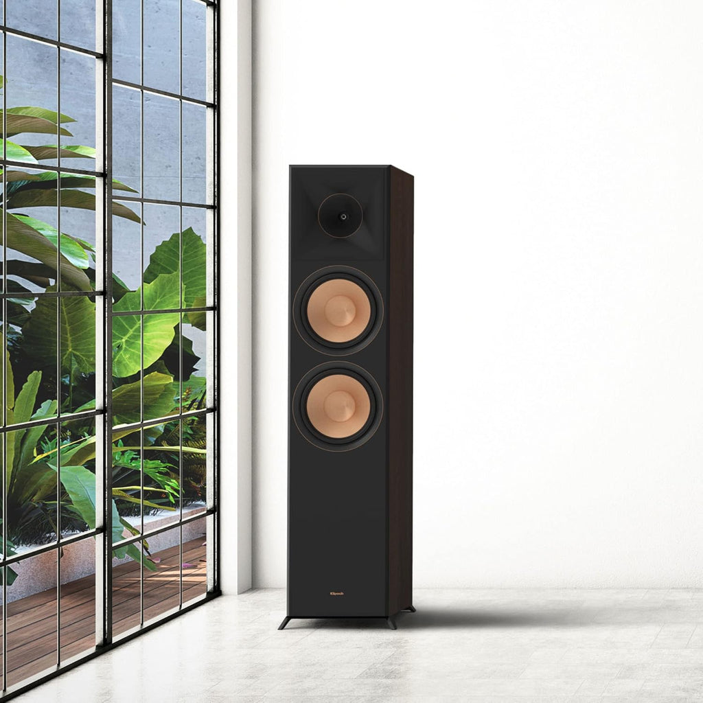 Ebony Floorstanding Speakers with Speaker Wire P29053