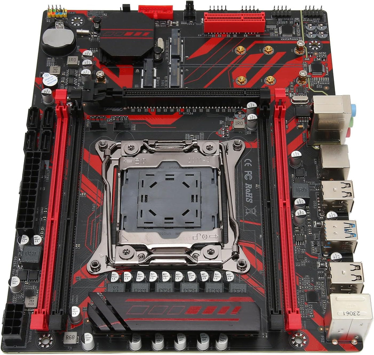 Micro ATX Motherboard with Dual M.2 Slots O61165