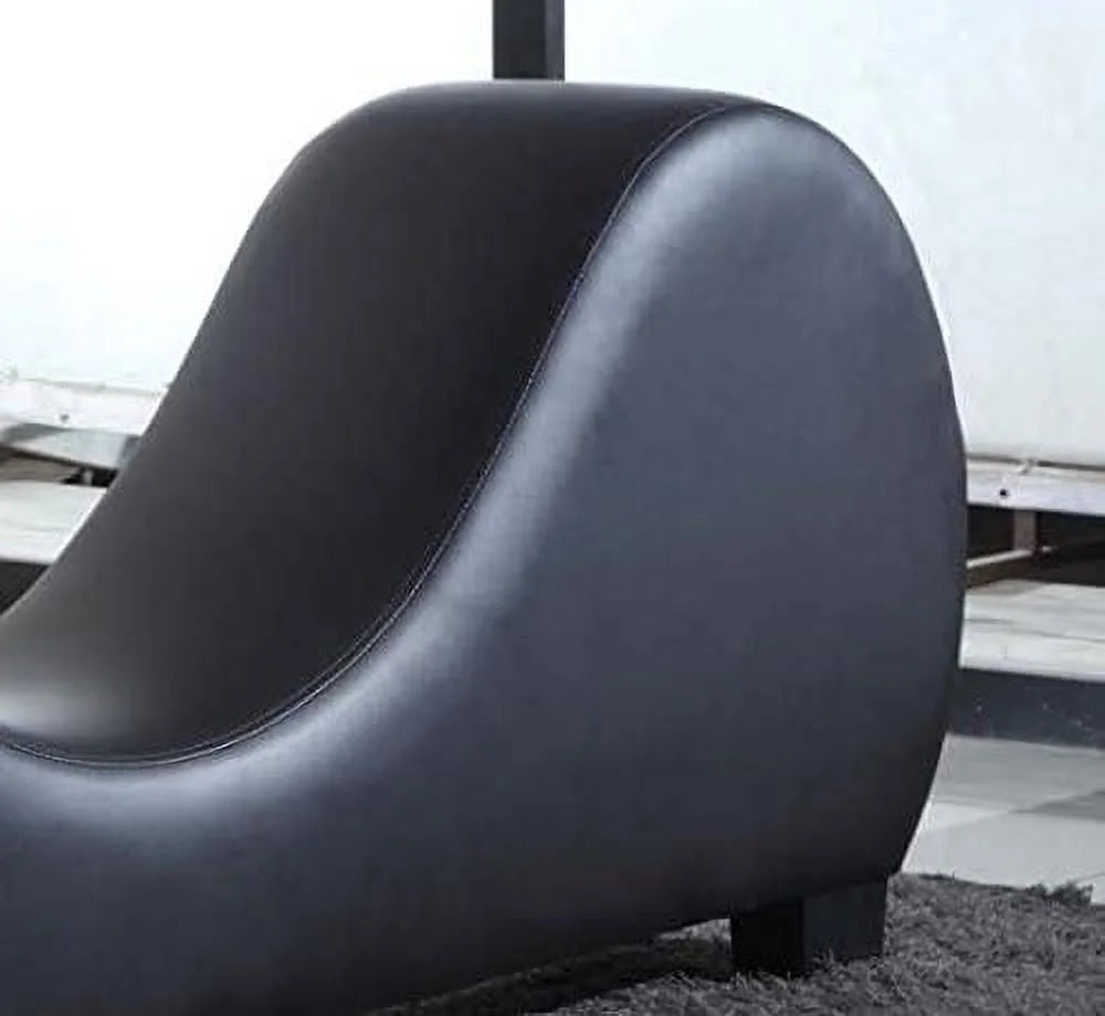 Faux Leather Yoga Stretch Relaxation Chaise C88998