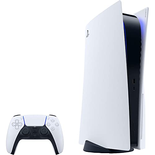 Playstation 5 Disc Version Gaming Console Bundle - 16GB GDDR6 Memory, 825GB SSD, 4K Blu-ray Player P607