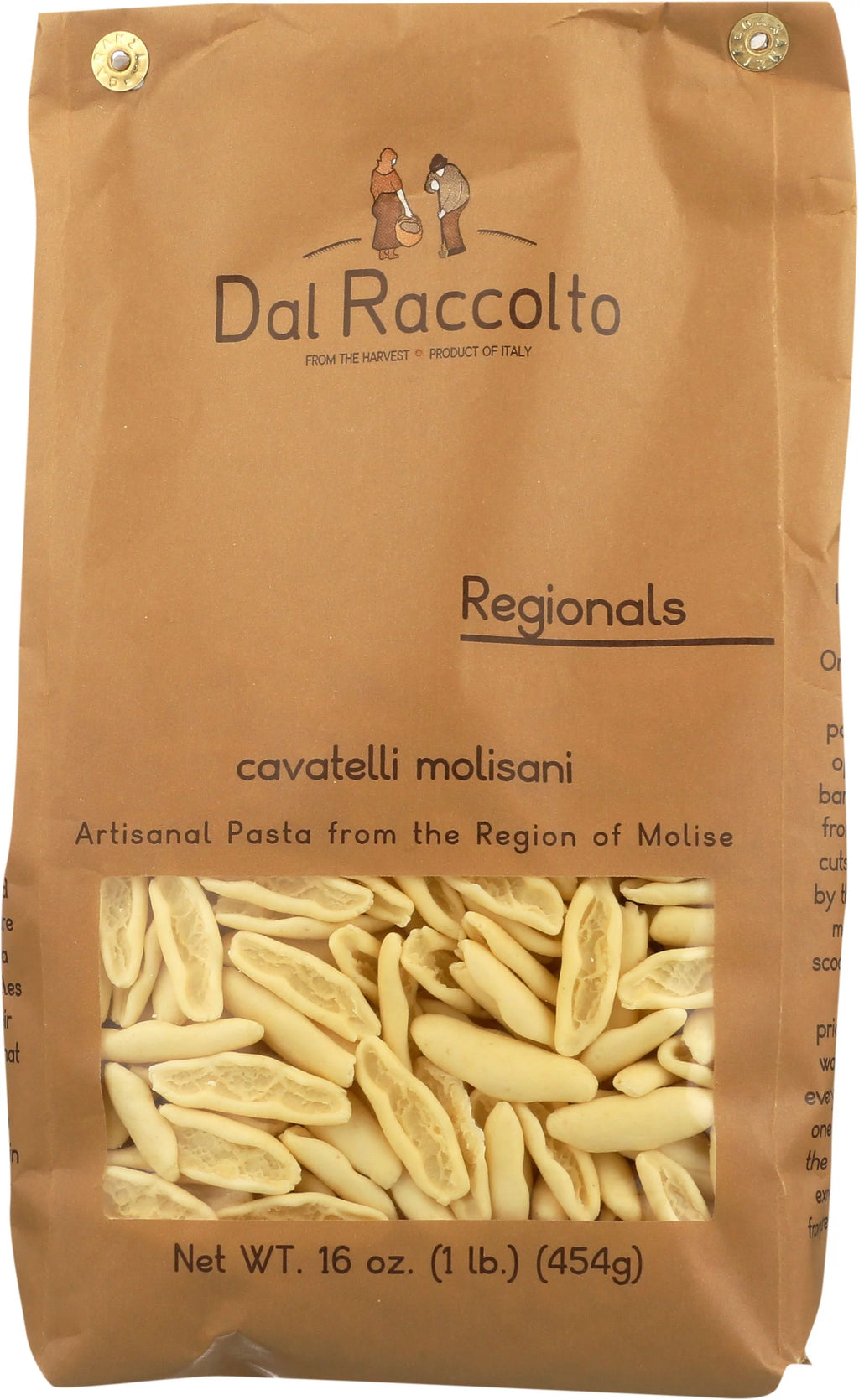 Cavatelli Molisani Italian Pasta, 1.0 Pound Bag (4 Pack) F38371
