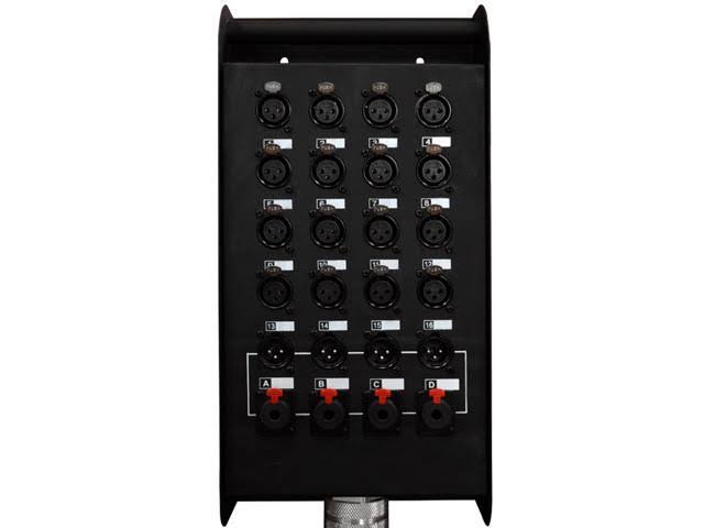 16-Channel XLR Snake Cable with 4x XLR/TRS Returns O800009