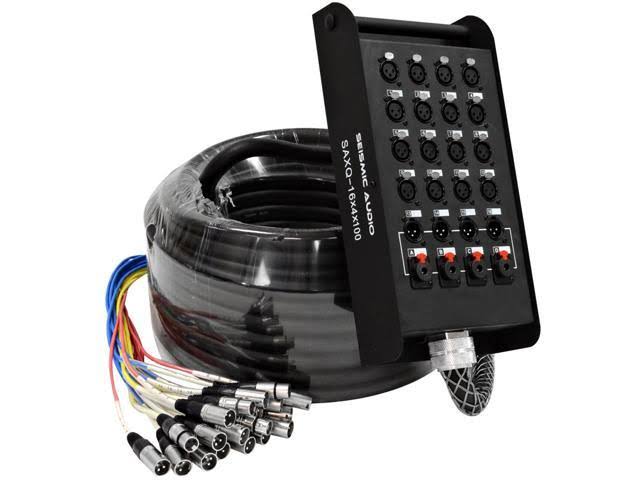 16-Channel XLR Snake Cable with 4x XLR/TRS Returns O800009