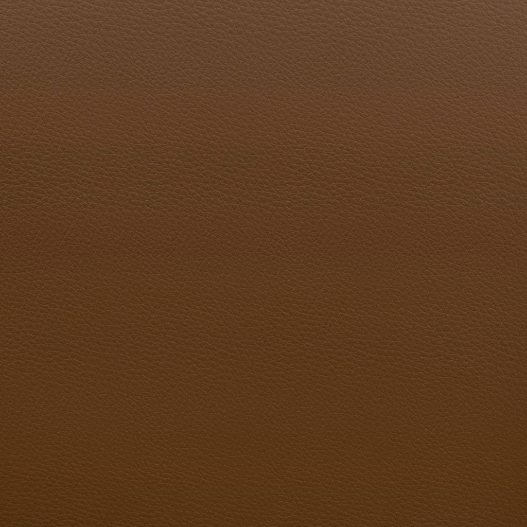 Caramel Brown Faux Leather Accent Chair with Arms F510