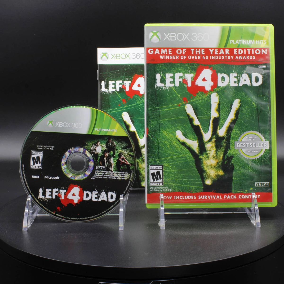 Left 4 Dead Xbox 360 Game of the Year Edition Platinum Hits B651861