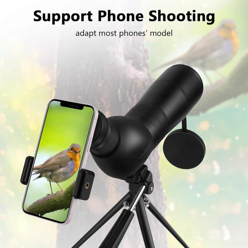 20-60x60mm Zoom Fogproof Spotting Scope with Tripod L995731