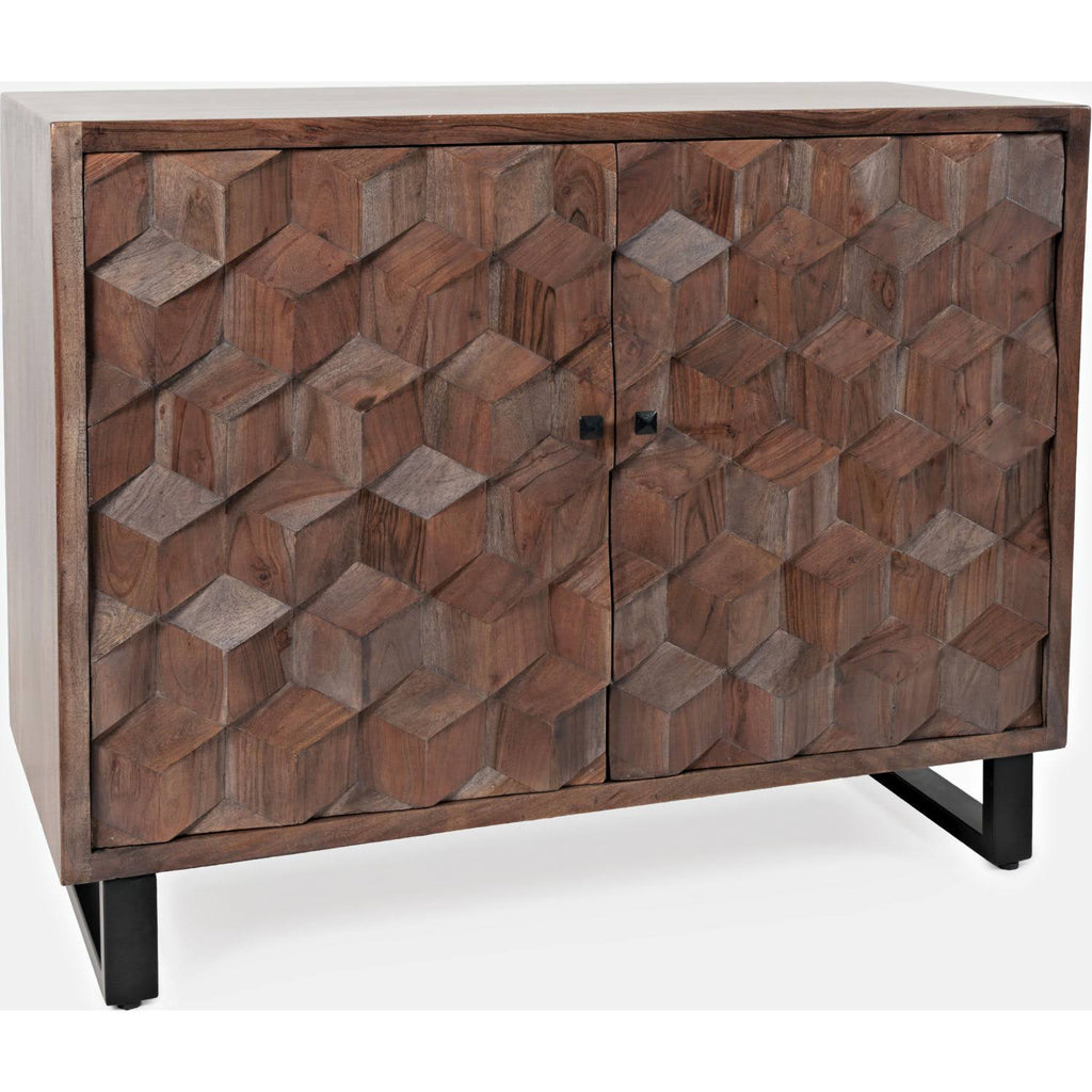 Dark Platinum Accent Cabinet P69498