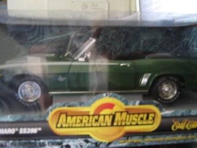 1969 Camaro SS396 Convertible Green 1/18 Diecast N5190