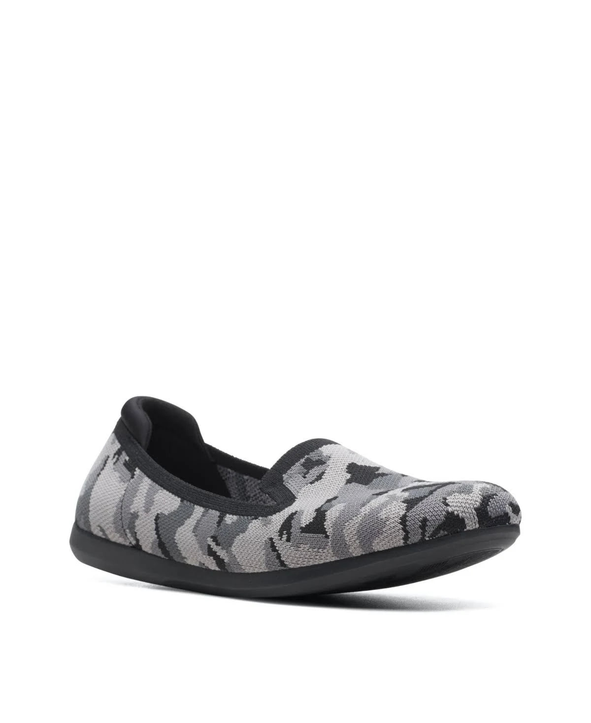 Black Camo Knit Shoes K694
