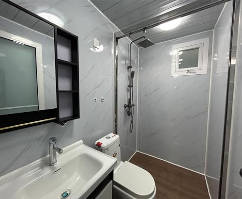 20x20ft Steel Expandable Tiny House with Restroom and Kitchen C54721