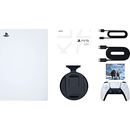 Playstation 5 Disc Version Gaming Console Bundle - 16GB GDDR6 Memory, 825GB SSD, 4K Blu-ray Player P607