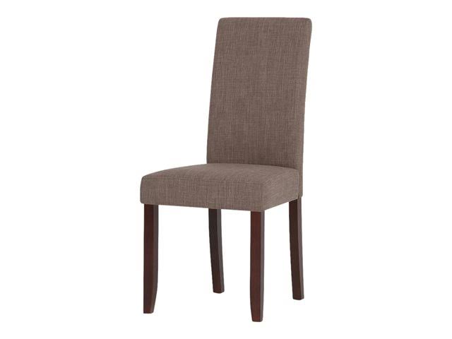 Light Mocha Dining Chair Set of 2 D1485