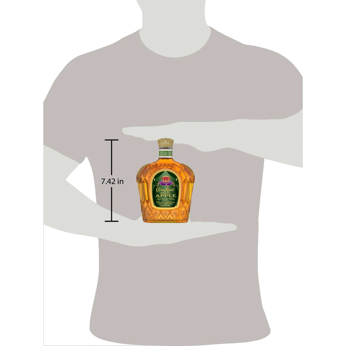 Regal Apple Flavored Whisky, 750 mL, 35% ABV O555