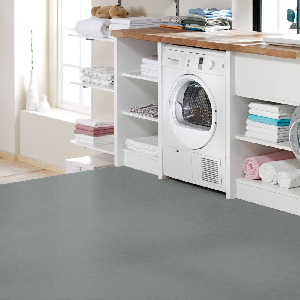 Light Gray Satin Porch and Floor Paint (5-Gallon) X982