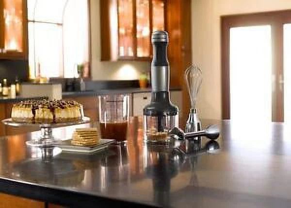 Silver 3-Speed Immersion Hand Blender X1104