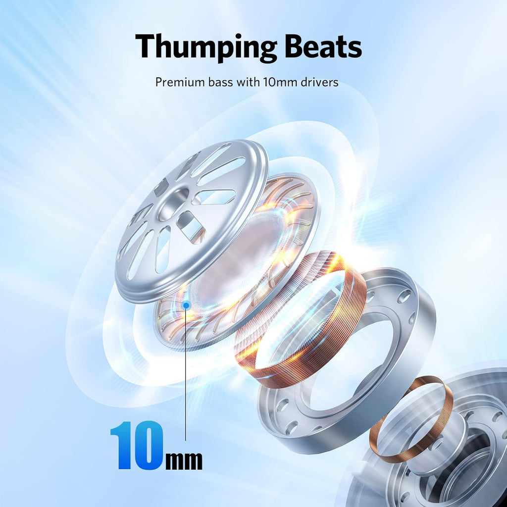 Active Noise Cancelling Bluetooth Wireless Earbuds H518954