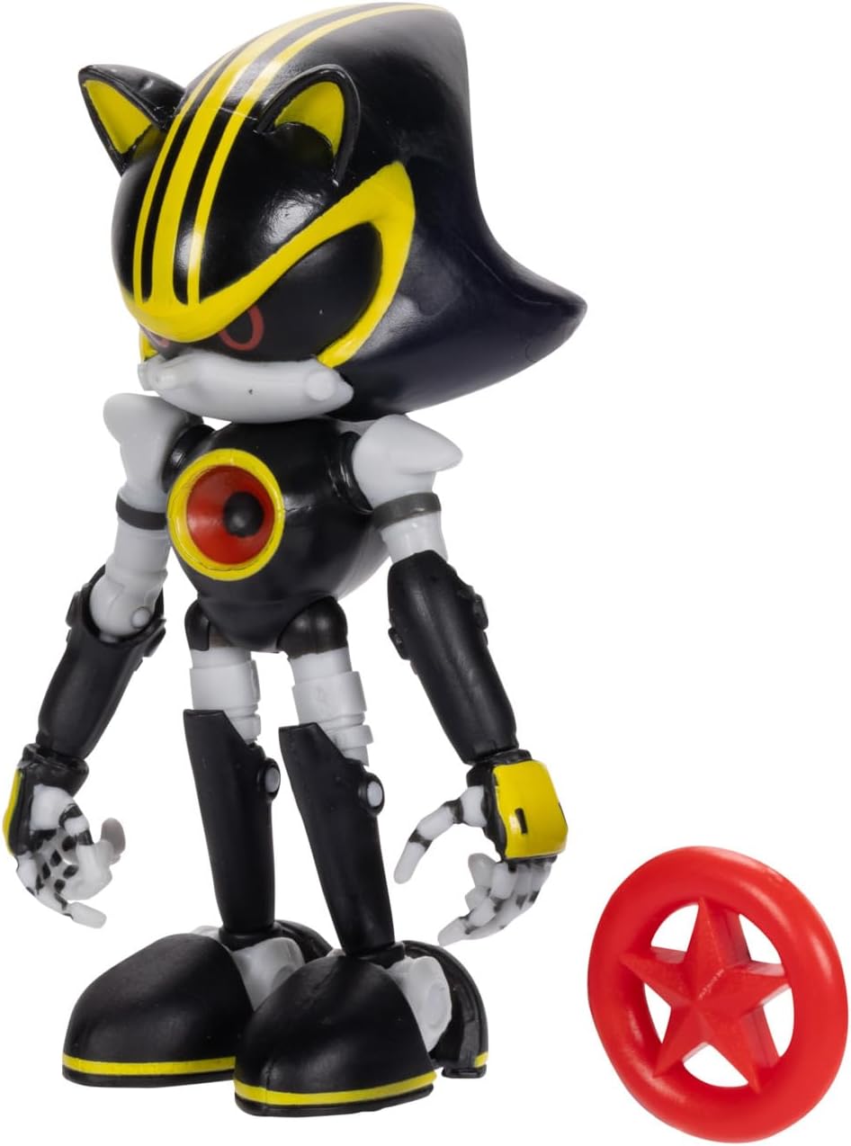 4-inch Metal Sonic Action Figure with Red Star Accessory O735
