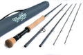 Saltwater Hybrid Fly Fishing Rod with Carrying Case and Extra Rod Tip Section Q565894