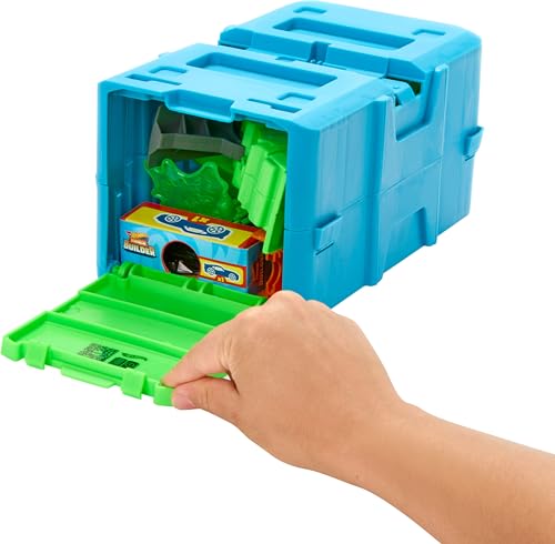 Toy Car Track Set with 1:64 Scale Vehicle J840021
