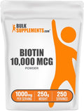 Biotin 10000mcg Powder 250g B198