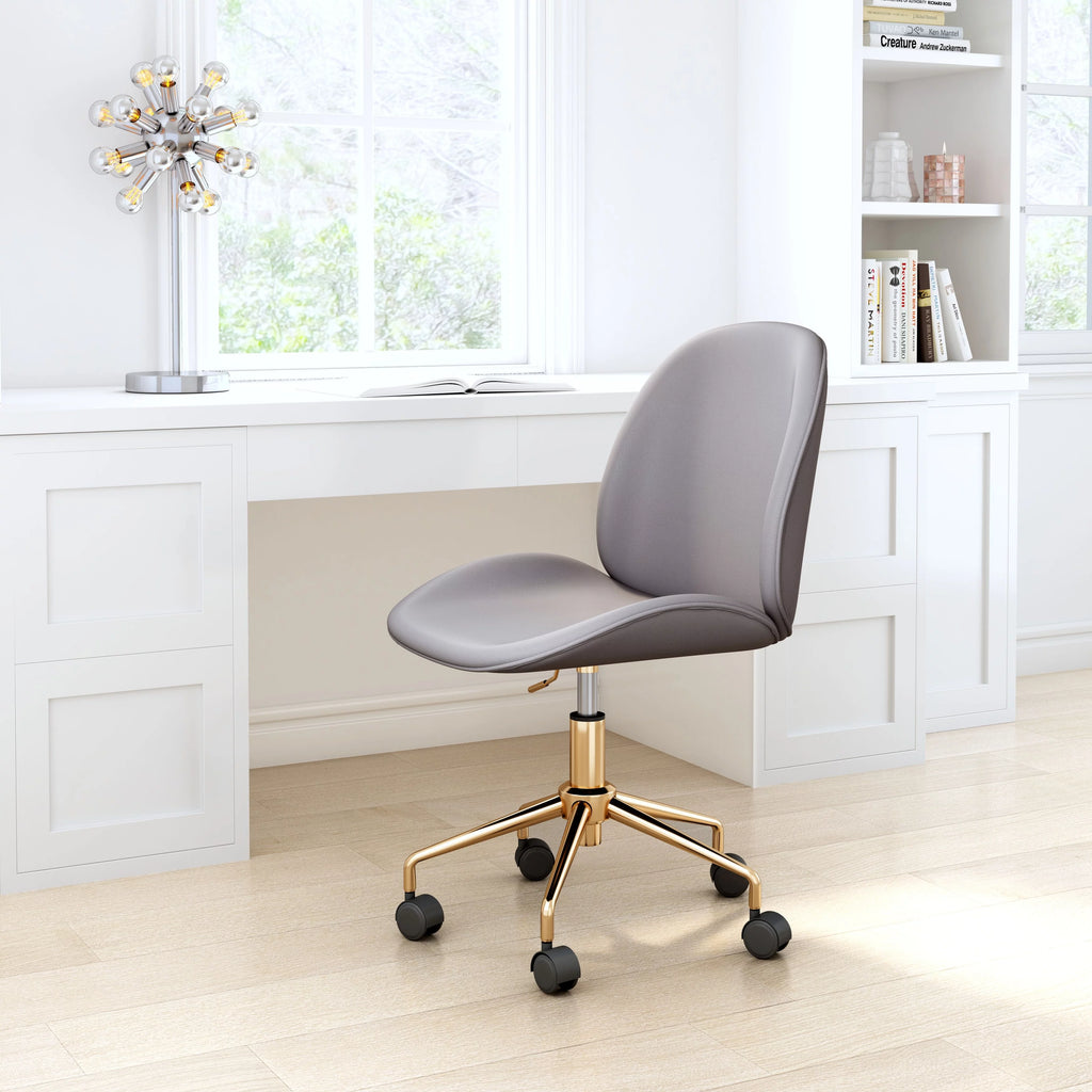Gray Black Office Chair F897544