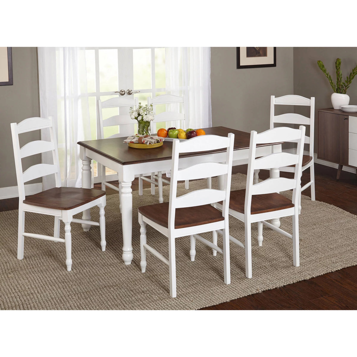 White Walnut Dining Table X99836