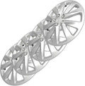 4PC Set 16 inch Silver Hubcap Wheel Cover Snap On Hubcap R735689
