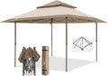 13' x 13' Gray Green Straight Leg Pop Up Canopy Tent P430314